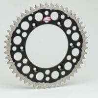 RENTHAL Twinring Aluminium ultralicht zelfreinigend hard geanodiseerd achtertandwiel 1230 - 520