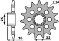 1077593002-2-800Wx800H PBR Staal standaard voortandwiel 2171 - 520