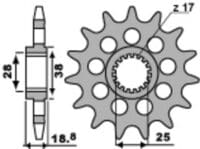 1077598001-3-800Wx800H PBR Staal geluidsarm voortandwiel 2178 - 525