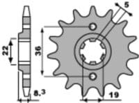 1077638001-1-800Wx800H PBR Staal standaard voortandwiel 2502 - 520