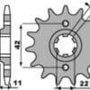 PBR Staal standaard voortandwiel 277 - 530