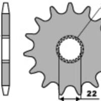 1077694005-1-800Wx800H PBR Staal standaard voortandwiel 406 - 520
