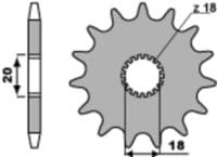 PBR Staal standaard voortandwiel 426 - 428