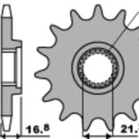 1077715001-1-800Wx800H PBR Staal standaard voortandwiel 443 - 520