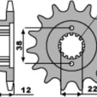 1077719001-1-800Wx800H PBR Staal standaard voortandwiel 495 - 520