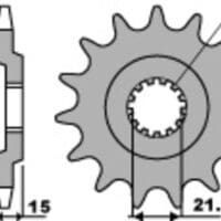 1077739001-1-800Wx800H PBR Staal standaard voortandwiel 528 - 630