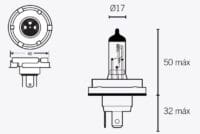 TECNIUM H5 Lampen 12V 60/55W