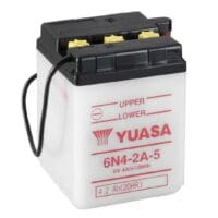 YUASA Accu Conventioneel zonder zuurpakket - 6N4-2A-5