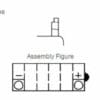 1080770-2-800Wx800H YUASA Accu Conventioneel zonder zuurpakket - YB10L-B