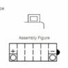 YUASA Accu Conventioneel zonder zuurpakket - YB12B-B2
