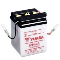 YUASA Accu Conventioneel zonder zuurpakket - 6N4-2A