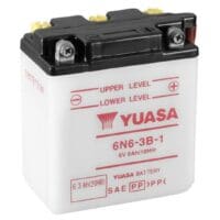 YUASA Accu Conventioneel zonder zuurpakket - 6N6-3B-1