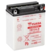 YUASA Accu Conventioneel zonder zuurpakket - YB12A-B