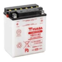 YUASA Accu Conventioneel zonder zuurpakket - YB14-A2
