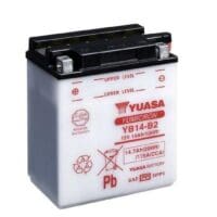 YUASA Accu Conventioneel zonder zuurpakket - YB14-B2