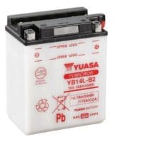 YUASA Accu Conventioneel zonder zuurpakket - YB14L-B2