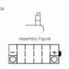 YUASA Accu Conventioneel zonder zuurpakket - YB5L-B
