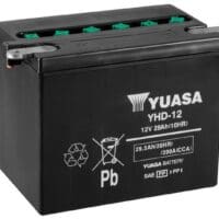 YUASA Accu Conventioneel zonder zuurpakket - YHD-12