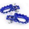 S3 Hard Rock voetsteun blauw aluminium