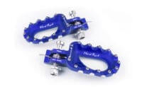 S3 Hard Rock voetsteun blauw aluminium