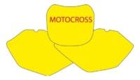 NUMMERBORDACHTERGROND YAMAHA YZ85 '02-12 02-12