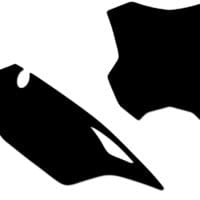1082078003-1-800Wx800H BLACKBIRD Number Plate Black Kawasaki KX450