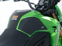 R&G RACING Tank Traction Pads Set 2 Pieces Black Kawasaki Z125