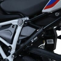 1082561001-1-800Wx800H R&G RACING Footrest Blanking Plate Black BMW