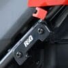 Set voor verwijdering voetsteunen R&G RACING achter zwart Honda CBR300RR