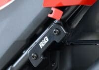 Set voor verwijdering voetsteunen R&G RACING achter zwart Honda CBR300RR