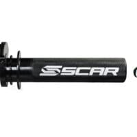 SCAR aluminium gasfles met zwart lager