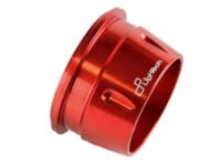 LIGHTECH eindkap geluiddemper rood aluminium Yamaha T-Max 530