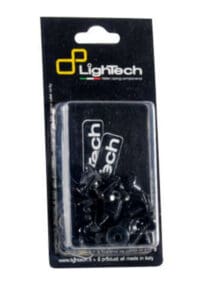 LIGHTECH motorschroevenset zwart Ergal Yamaha T-Max 500