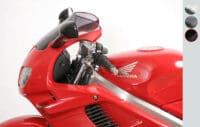 MRA S Spoiler windscherm - zwart Honda VFR750R RC36