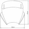 1085034002-3-800Wx800H MRA VTNB Variotouring windscherm met spoiler - smoke Naked Bikes