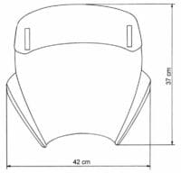 1085034002-3-800Wx800H MRA VTNB Variotouring windscherm met spoiler - smoke Naked Bikes