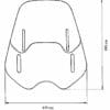 1085050001-2-800Wx800H MRA VNB Varioscreen Naked Bike windscherm met spoiler