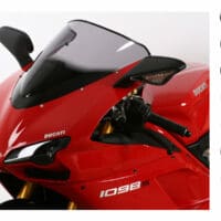 1085266003-1-800Wx800H MRA R Racing windscherm - zwart Ducati 1098 /S