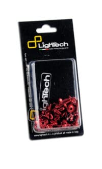 LIGHTECH kuipschroevenset rood aluminium (59 stuks) Honda Cbr600Rr