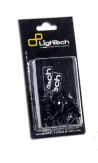 LIGHTECH motorschroevenset zwart aluminium - 9A4MNER