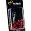 LIGHTECH motorschroevenset rood (25 stuks) Kawasaki Z900