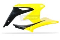 1086274001-2-800Wx800H POLISPORT Radiateurkappen OEM kleur (09-15) zwart Suzuki RM-Z450
