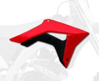POLISPORT Radiateurkappen OEM kleur (2017) rood/Honda CRF450R/RX
