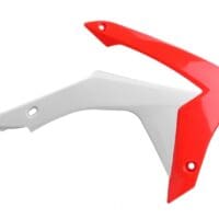 1086296001-1-800Wx800H POLISPORT Radiateurkappen OEM kleur rood/wit Honda CRF250R/CRF450R