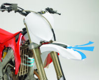 POLISPORT Supermotard sm line voorspatbord zwart