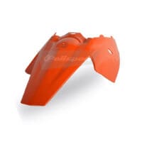 1086509001-1-800Wx800H POLISPORT Achterspatbord + zijnummerplaten oranje KTM SX85