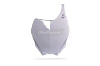POLISPORT Voornummerplaat wit Yamaha