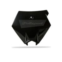 1086643001-1-800Wx800H POLISPORT Voornummerplaat zwart KTM