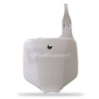 1086644001-1-800Wx800H POLISPORT Voornummerplaat wit Kawasaki/Suzuki