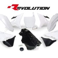 1088017002-1-800Wx800H Kit plastics RACETECH Revolution + tank kleur origineel wit/zwart Yamaha YZ125/250